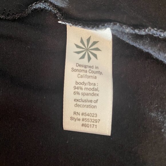 Athleta Women's Black Spaghetti Strap Dress - Size XS - Picture 7 of 8